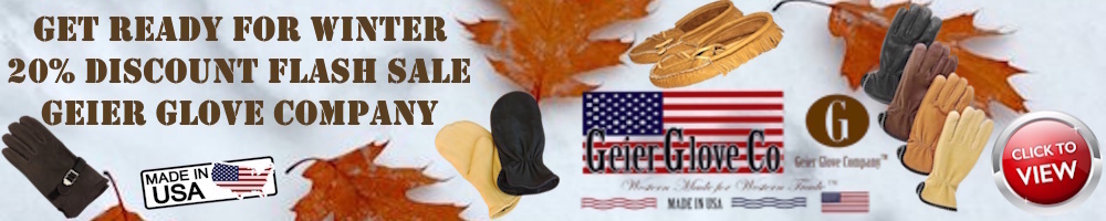 1 Geier Glove Co. / White's Boots Flash Sale (image for) 1 Geier Glove Co. / White's Boots Flash Sale